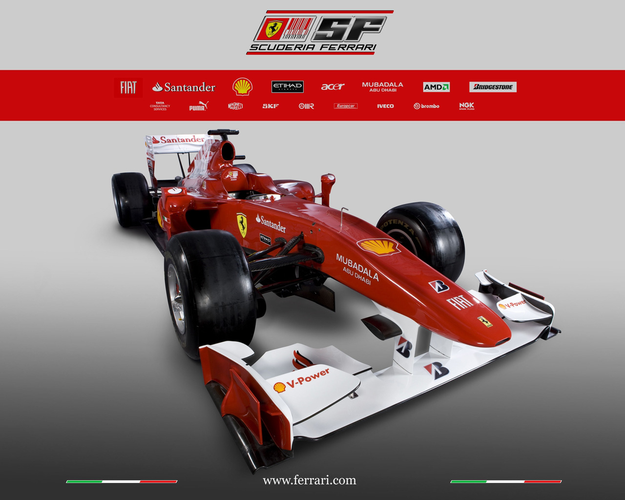 FERRARI F10 1280x1024